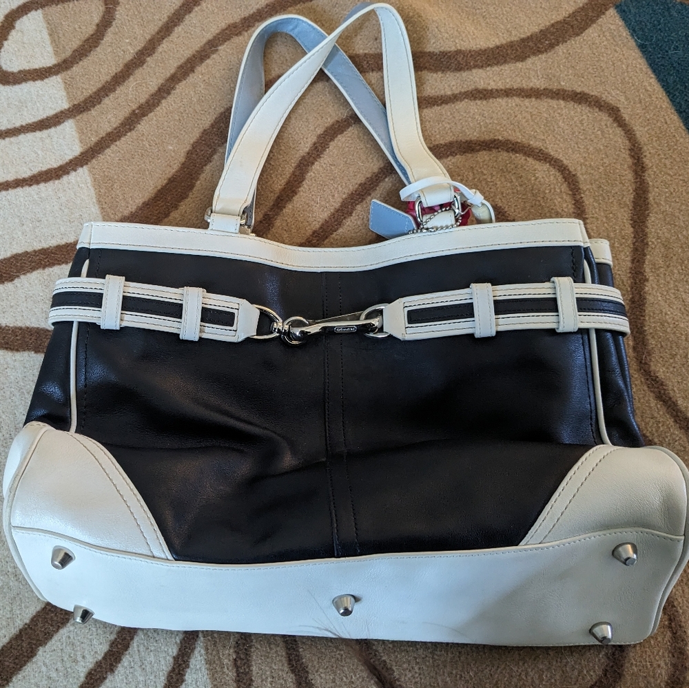 Coach purse 8" by 13"